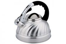 Stainless Steel Whistling Tea Kettle, Deluxe